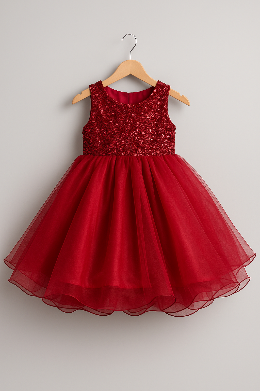 Red Sequin Frock
